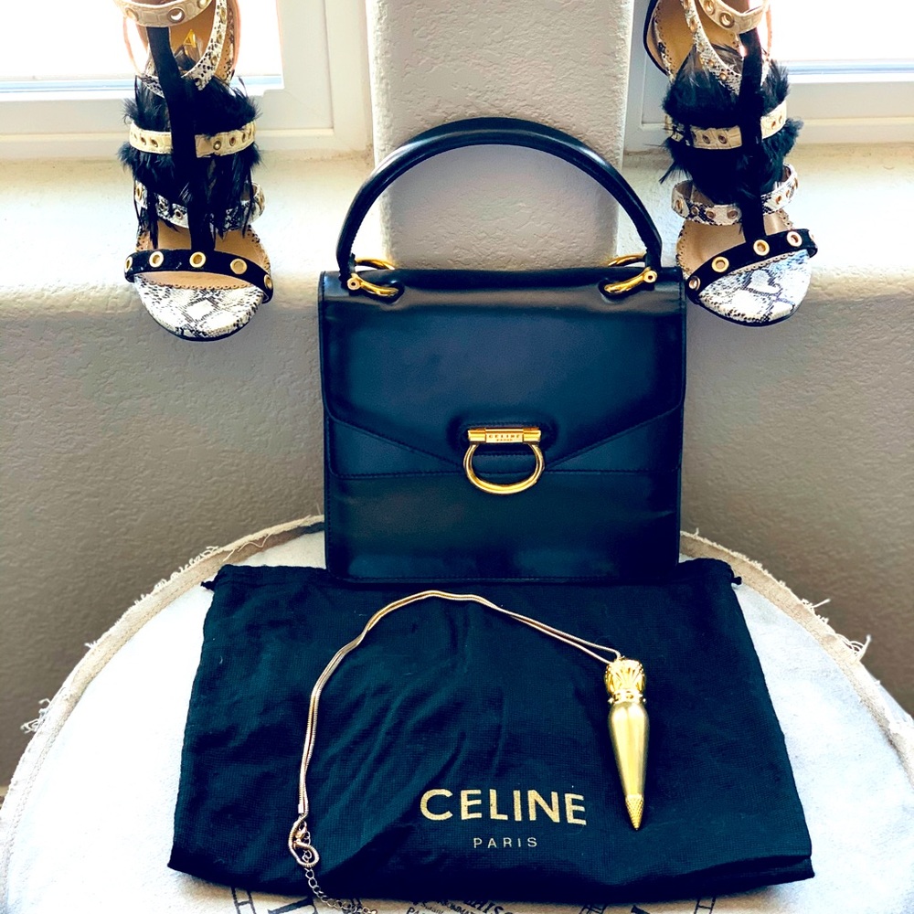 RARE Authentic Vintage Celine Handbag